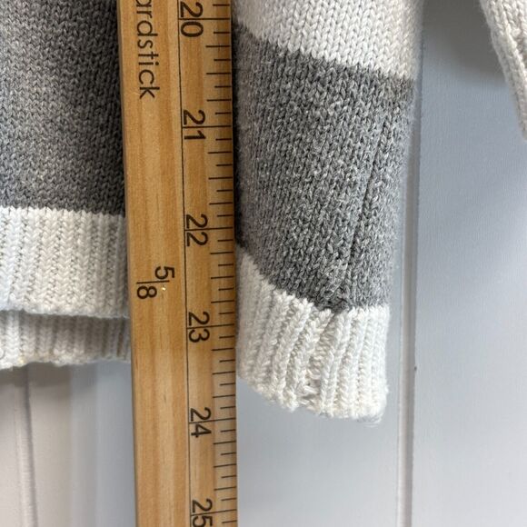Vintage Boston Proper Striped Box Sweater Women Medium Preppy‎ Hipster Coastal - Picture 6 of 9